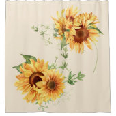 コテージひまわり シャワーカーテン (正面)