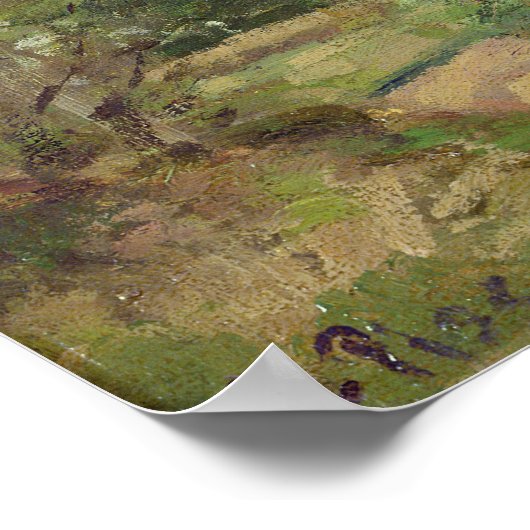 コテージまたはピンクハウス ポスター (角)