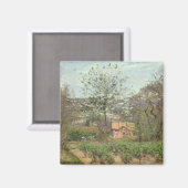 コテージまたはピンクハウス マグネット (正面/裏面)