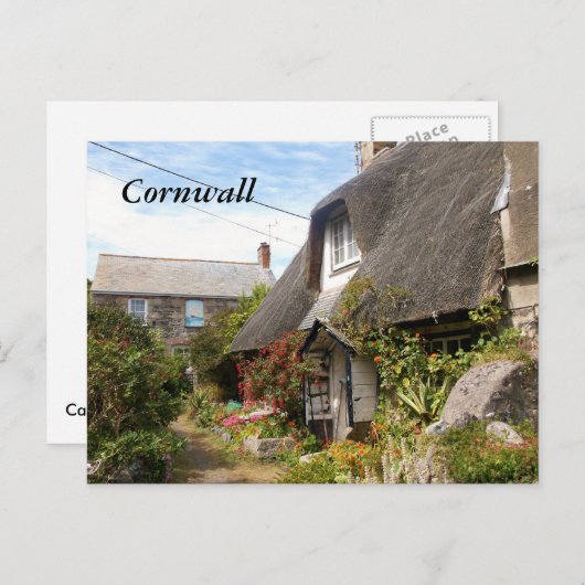 コテージアットカドウィズコーンウォール写真 ポストカード (正面/裏面)