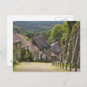 コテージアット金ゴールドヒル、シャフテスベリー、ドーセット ポストカード (正面/裏面)