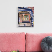 コテージアフターコテージ – マーサズヴィネヤード キャンバスプリント (インサイチュ (リビング))