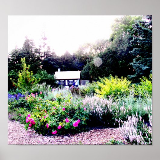 コテージイングリッシュガーデンズポスター ポスター (正面)