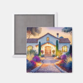 コテージイン・ハッピビル マグネット (正面/裏面)