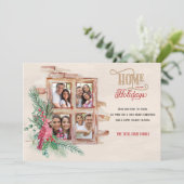 コテージウィンドウホームfor the Holidays 4写真 シーズンカード (スタンド正面)