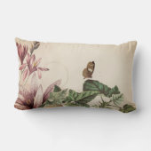 コテージエレガント植物性バタフライ腰枕 ランバークッション (裏面)