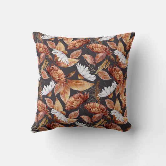 コテージオータムハウスフローラ秋装飾用クッション クッション (裏面)