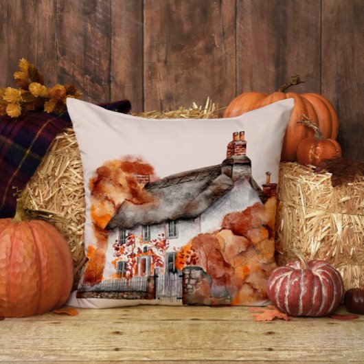 コテージオータムハウスフローラ秋装飾用クッション クッション