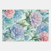 コテージカラフル花包み紙シート ラッピングペーパーシート (正面3)