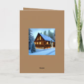 コテージカントリーノーザンパインキャビン サンキューカード (裏面)