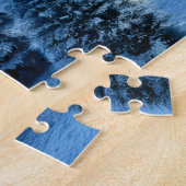 コテージカントリーノーザンパインキャビン ジグソーパズル (側面)