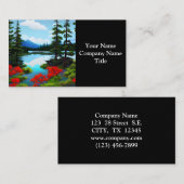 コテージカントリーレイクビュー 名刺 (正面/裏面)