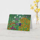 コテージガーデングスタフクリムト カード (黄色い花)