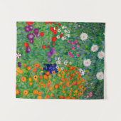 コテージガーデングスタフクリムト タペストリー (正面(横))