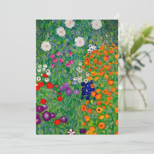 コテージガーデングスタフクリムト 招待状 (スタンド正面)