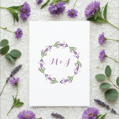 コテージガーデングリーン結婚リー 招待状