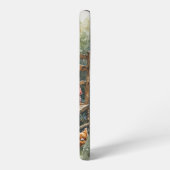 コテージガーデンティーモーニング水彩画 SAMSUNG GALAXYケース (左側面)