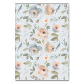 コテージガーデンパステルブルーピーチコーラル テーブルナンバー (裏面)