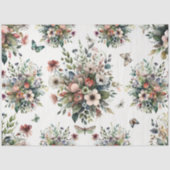 コテージガーデンフローラブーケバタフライドラゴンフライ 薄葉紙 (正面)