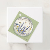 コテージガーデンワイルドメドウハニーとミツバチ フェイバータグ (インサイチュ)