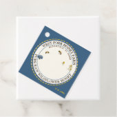 コテージガーデンワイルドメドウハニーハニービーズブルー フェイバータグ (インサイチュ)