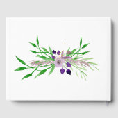 コテージガーデン結婚フローラ ゲストブック (裏面)