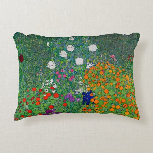 コテージガーデン、インフィニティドット – アフターグスタフクリムト アクセントクッション (正面)