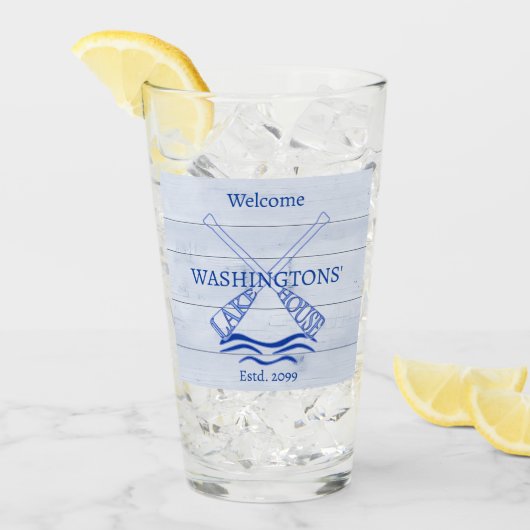 コテージキャビンレイクハウス飲み物用品タンブラーガラス タンブラーグラス (アイス正面)