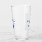 コテージキャビンレイクハウス飲み物用品ピントビール タンブラーグラス (左)