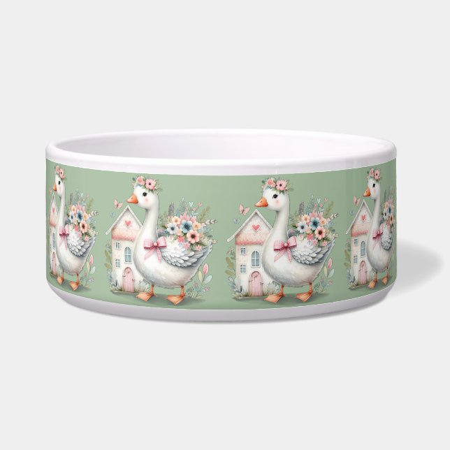 コテージグースフローラハウスシーン ボウル (正面)