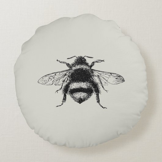 コテージコアのまわりにダイアグラムラウンド ラウンドクッション (裏面)