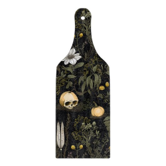 コテージコアのカボチャスカル切断ボード カッティングボード (正面)