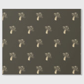 コテージコアのキノコ包装紙 ラッピングペーパー (フラット)