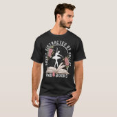 コテージコアのバレリーナは簡単に気が散る Tシャツ (正面フル)