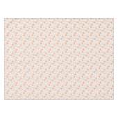 コテージコアの花の感謝白 テーブルクロス (正面(横))