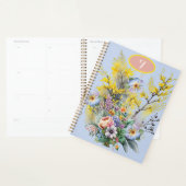 コテージコアウォーター春の花ブーケ プランナー手帳 (ディスプレー)