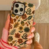 コテージコアウッドランドエステティックデザイン iPhone 16ケース