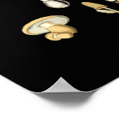 コテージコアエステティックキノコ ポスター (角)