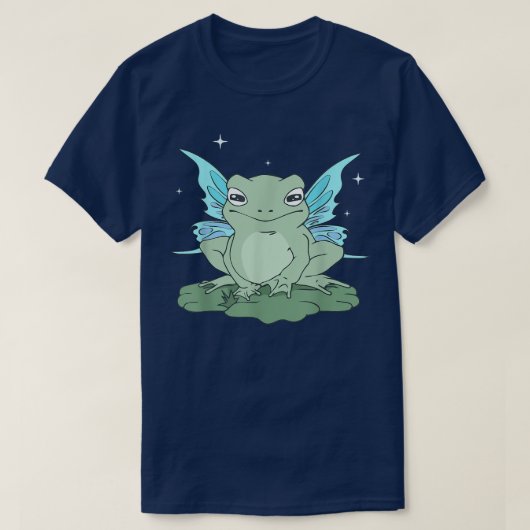 コテージコアエステティックキュート妖精フロンコア Tシャツ (デザイン正面)