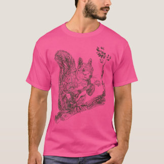 コテージコアエステティック遊リスのウクレレGui Tシャツ