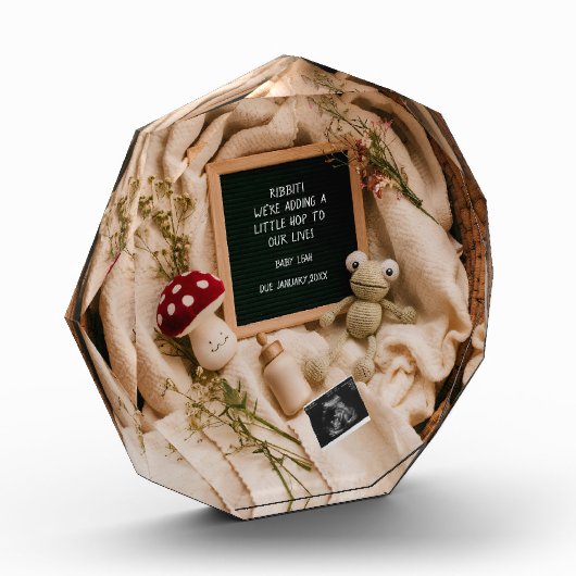 コテージコアカエル&キノコ妊娠の発表 フォトブロック (左)