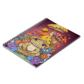 コテージコアガエルの花キノコ ノートブック (左側)