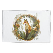 コテージコアキツネヴィンテージ 枕カバー (裏面)