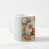 コテージコアキツネ コーヒーマグカップ (正面左)