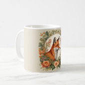 コテージコアキツネ コーヒーマグカップ (正面左)