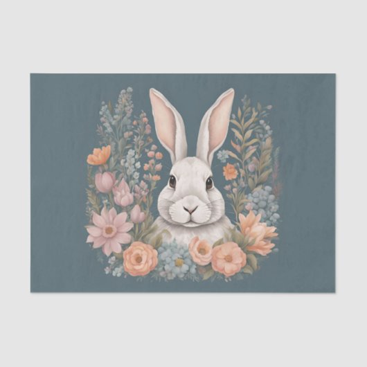 コテージコアキュートうさぎのデカップホテル 薄葉紙 (正面)