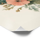 コテージコアキュートうさぎ ポスター (コーナー)