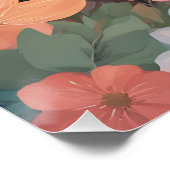 コテージコアキュートラクーン ポスター (コーナー)