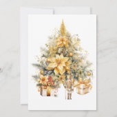 コテージコアクリスマスオーナメント交換パーティー 招待状 (裏面)