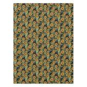 コテージコアサンフラワーズパターン テーブルクロス (正面)